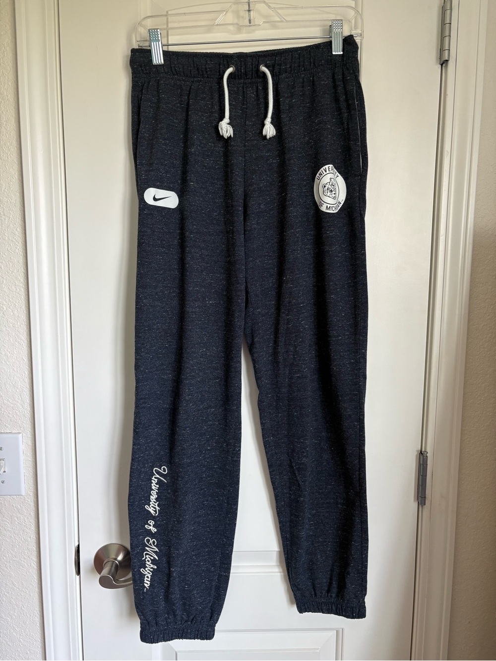 Michigan Wolverines Nike Women's Gym Vintage Multi-Hit Jogger Pants - Size S